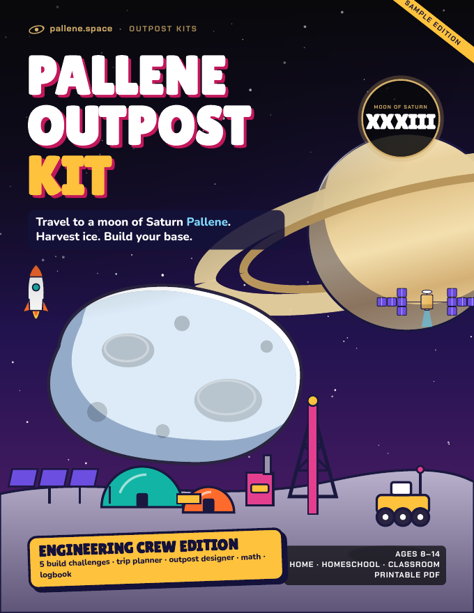 Pallene Outpost Kit sample, page cover
